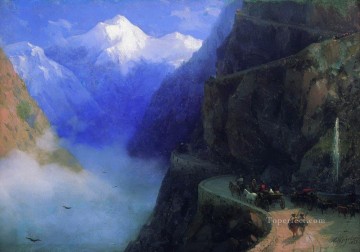 ムリジェットからグダウリまでの道 1868 ロマンチックなイワン・アイヴァゾフスキー ロシア Oil Paintings